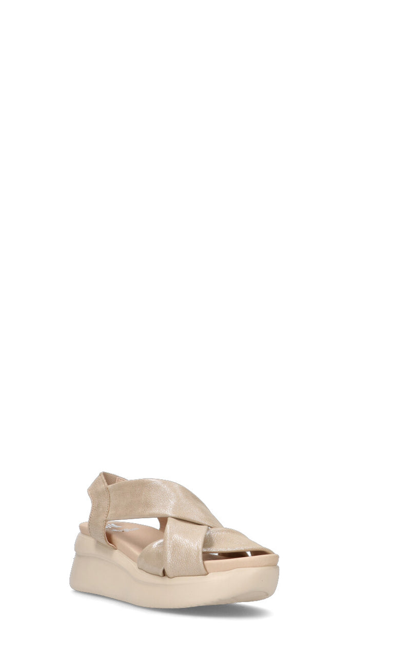 CALLAGHAN Sandalo donna beige in pelle