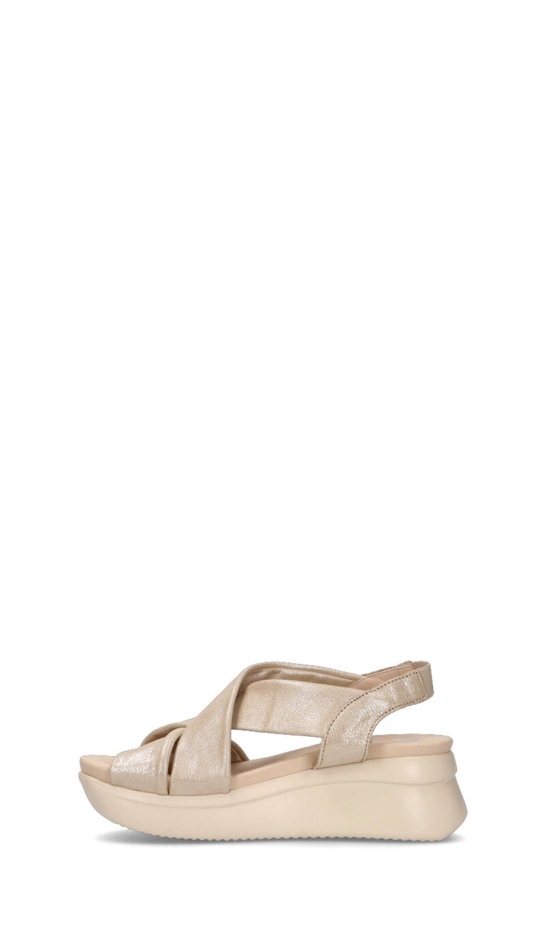 CALLAGHAN Sandalo donna beige in pelle