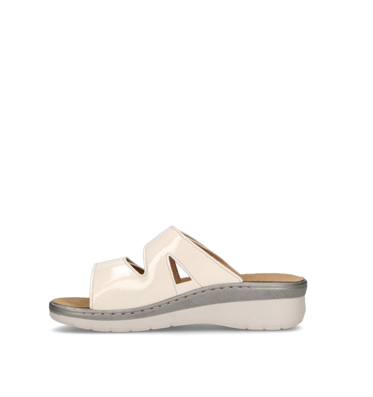 FLY FLOT Ciabatta donna bianca
