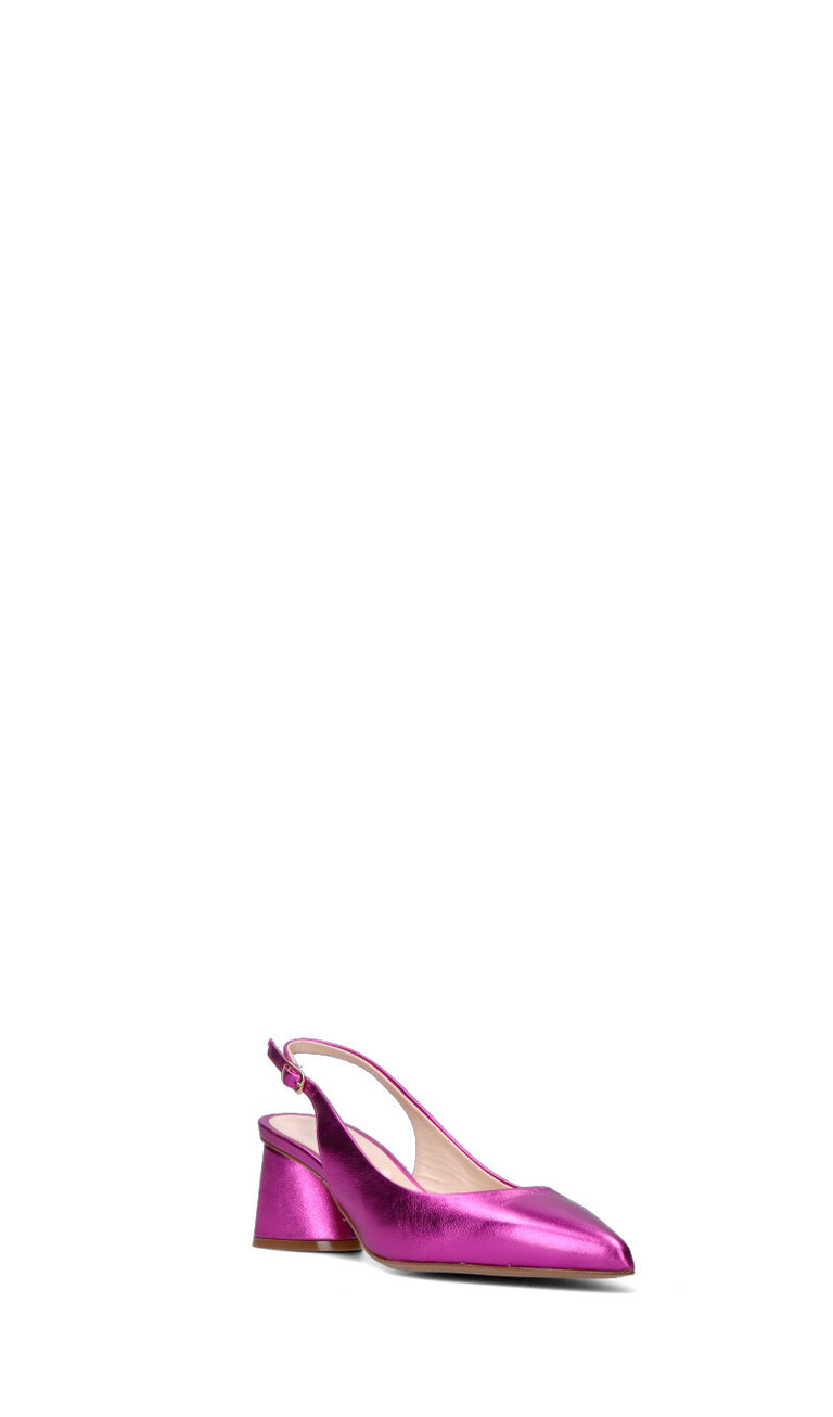 GIANCARLO FITTIPALDI Slingback donna rosa in pelle