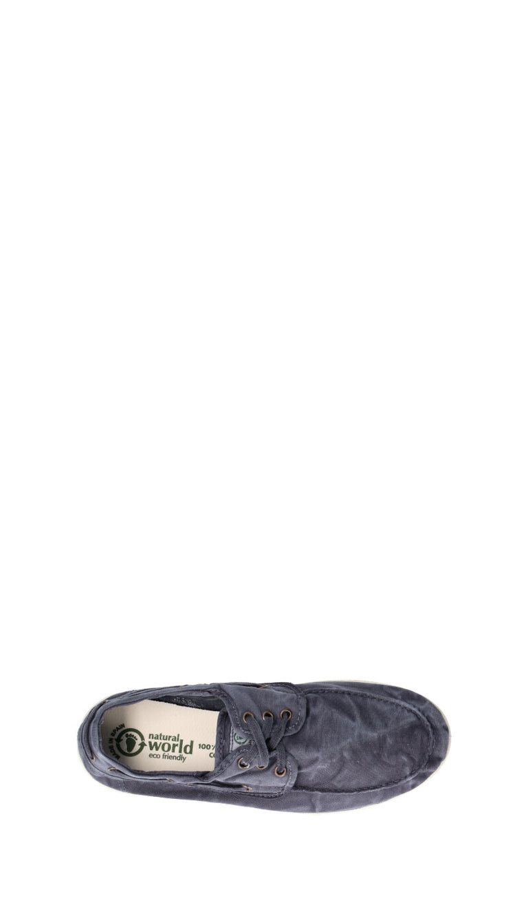 NATURAL WORLD Mocassino uomo blu