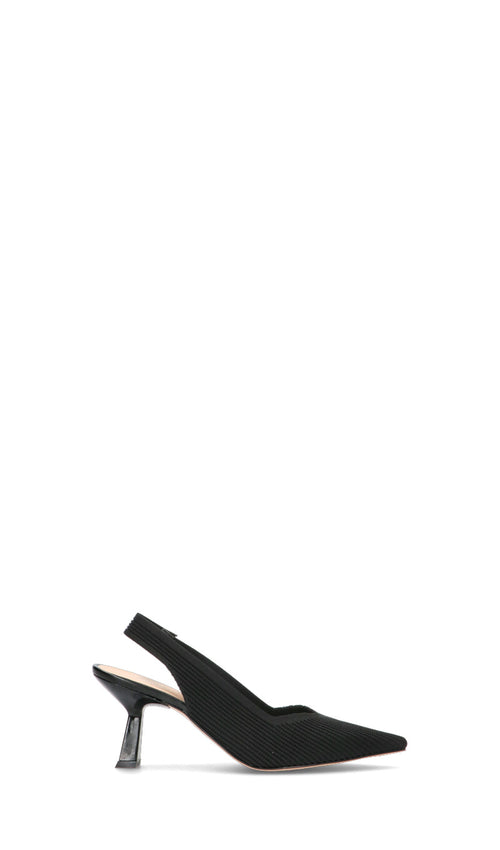REBECCA VAN DIK Slingback donna nera