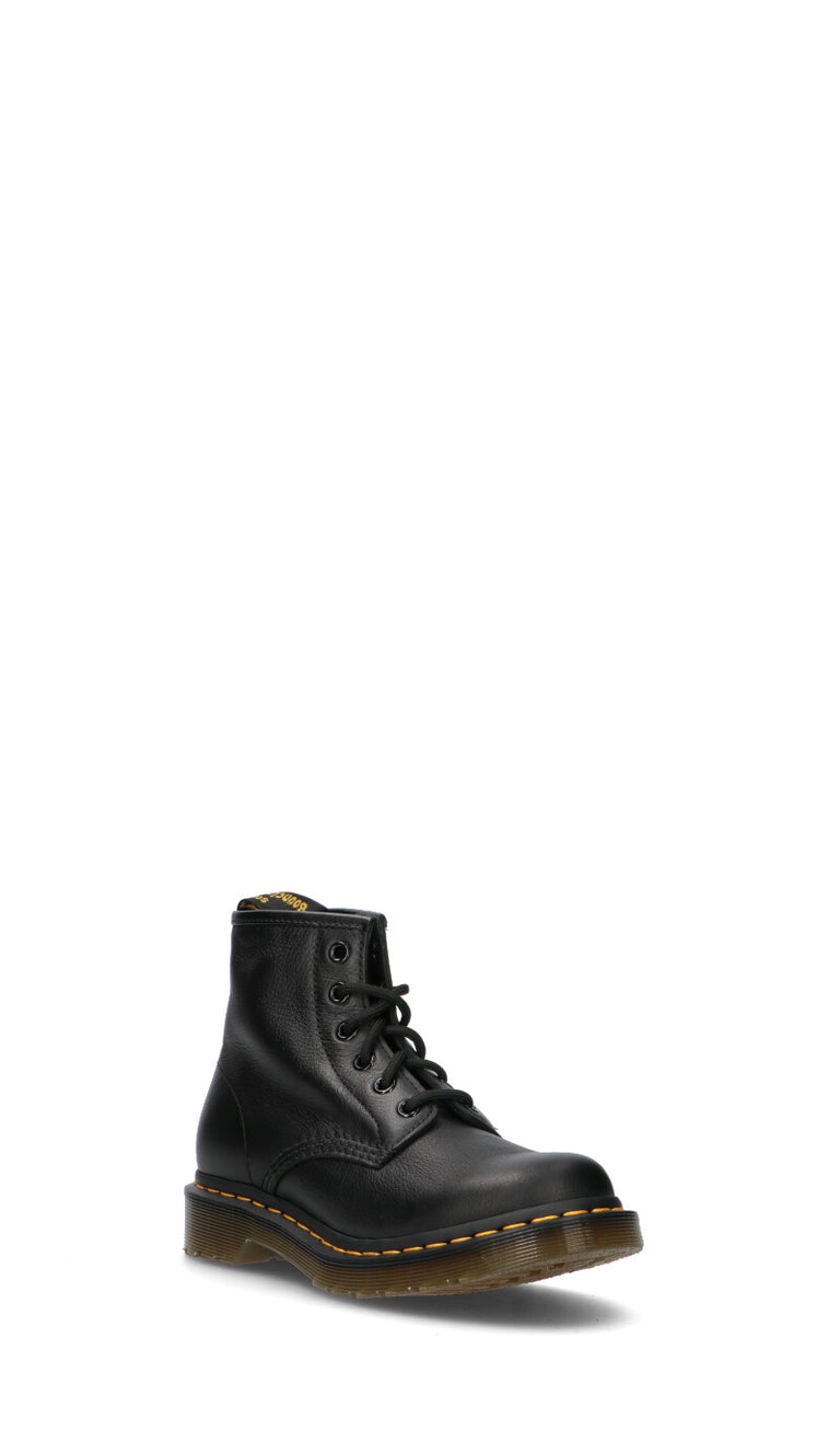 DR. MARTENS Anfibio donna nero in pelle