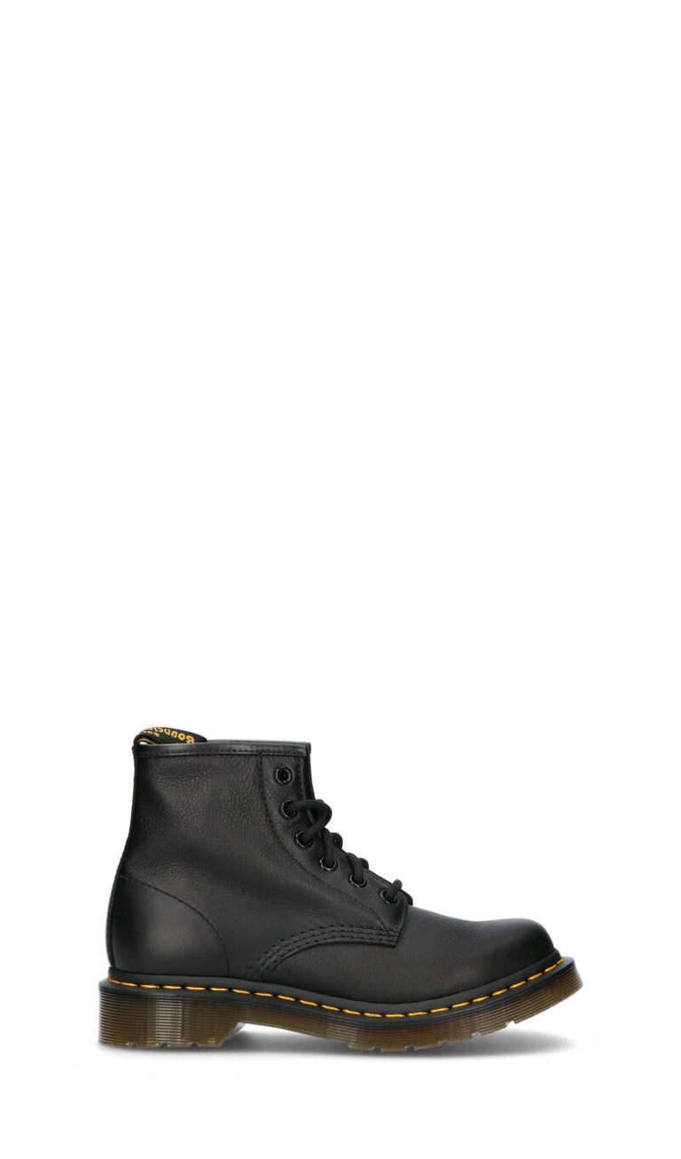 DR. MARTENS Anfibio donna nero in pelle