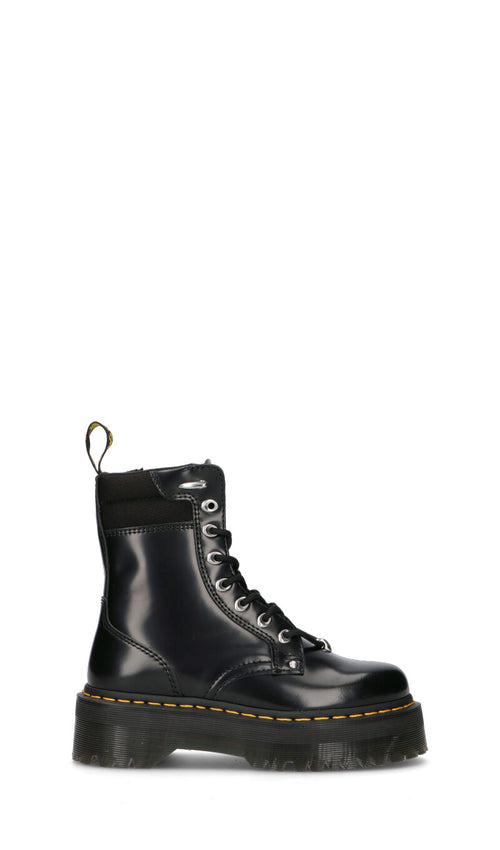 DR. MARTENS Anfibio donna nero in pelle