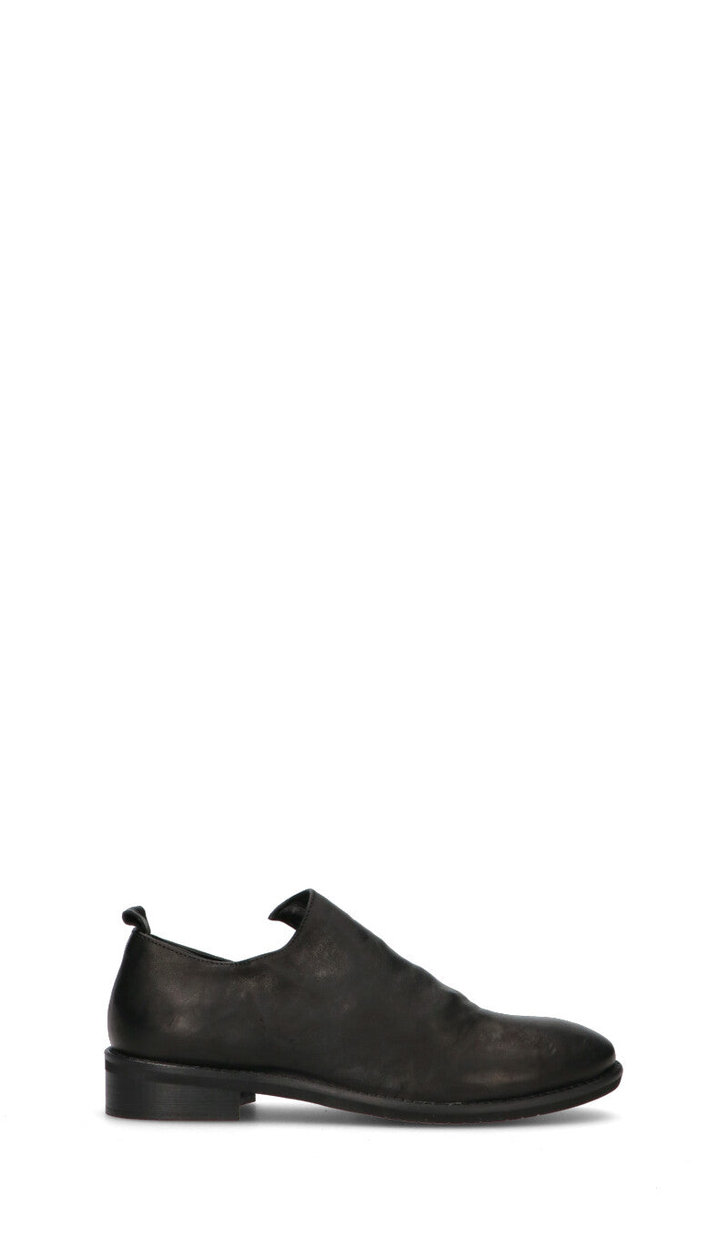 MEZZETINTE Mocassino donna nero in pelle MEZZETINTE Mocassino donna nero in pelle