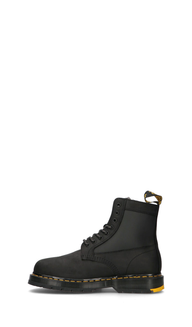 DR. MARTENS Anfibio uomo nero in pelle