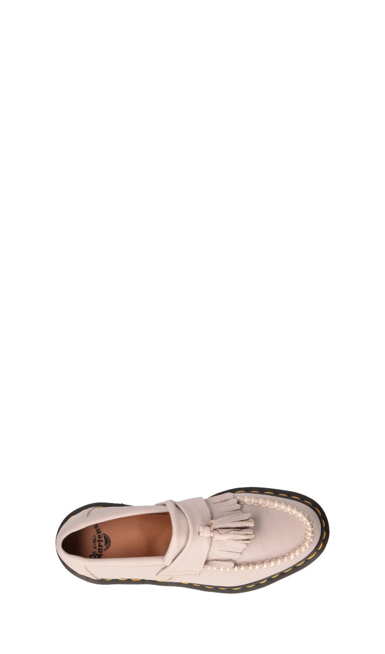 DR. MARTENS Mocassino donna beige in pelle