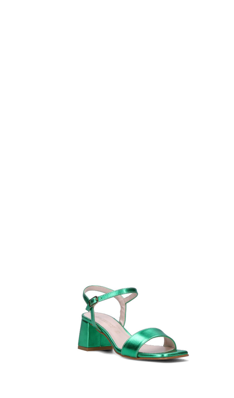 BIANCOANTICO Sandalo donna verde