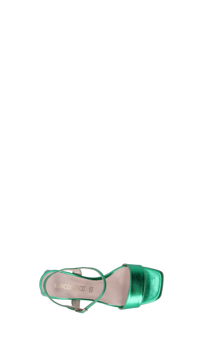 BIANCOANTICO Sandalo donna verde
