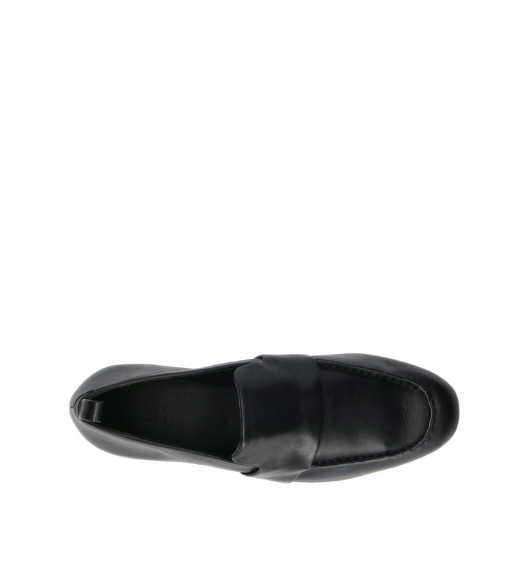 JVAM Mocassino donna nero in pelle