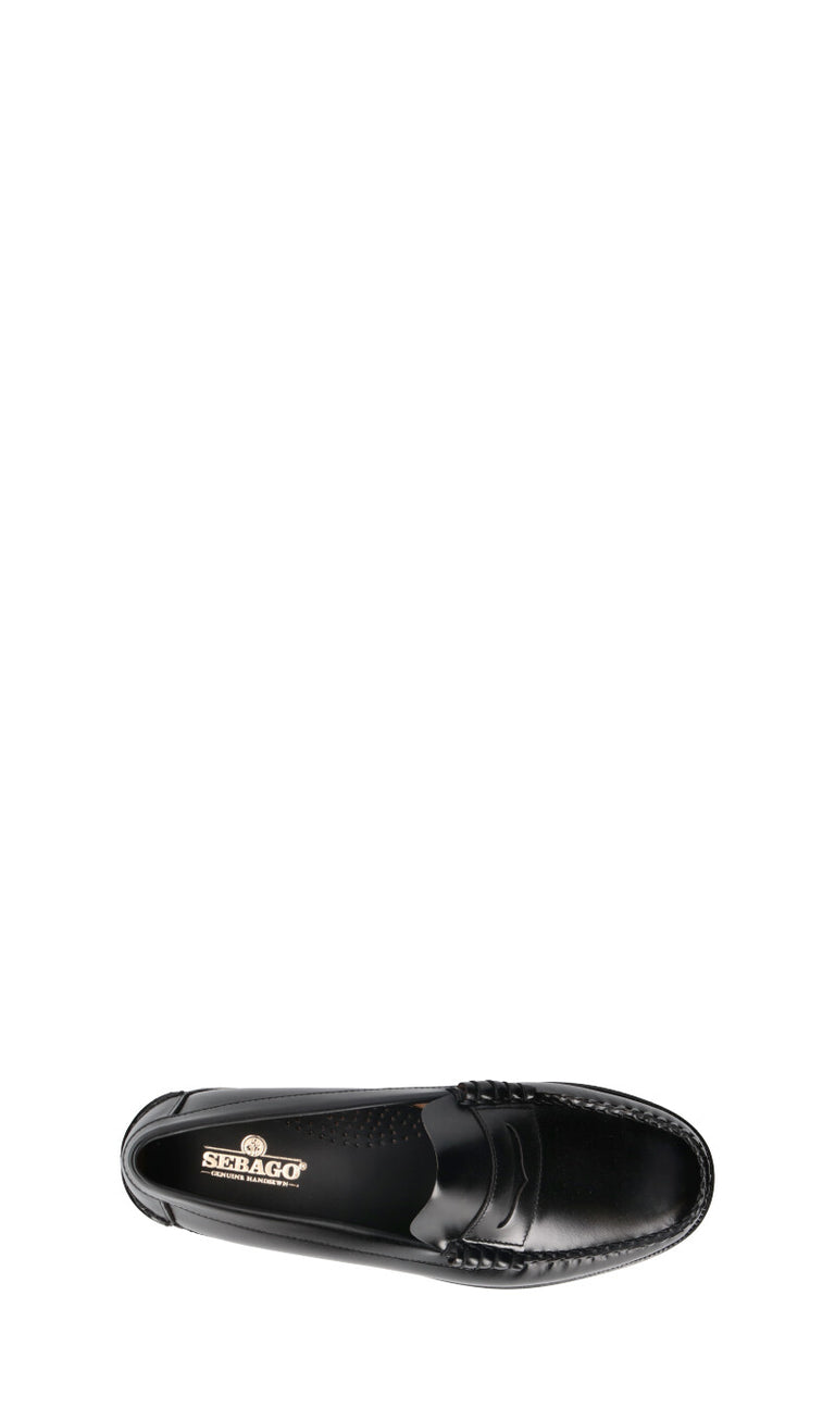 SEBAGO Mocassino uomo nero in pelle