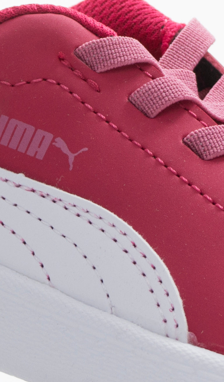 PUMA COURTFLEX Sneaker bimba rosa