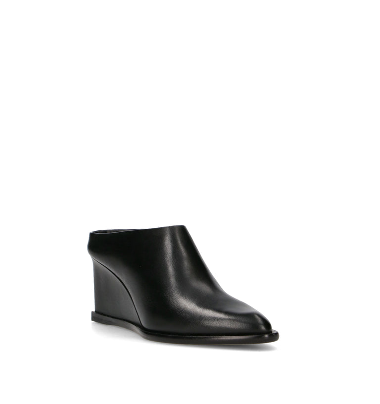 JVAM Sabot donna nero in pelle