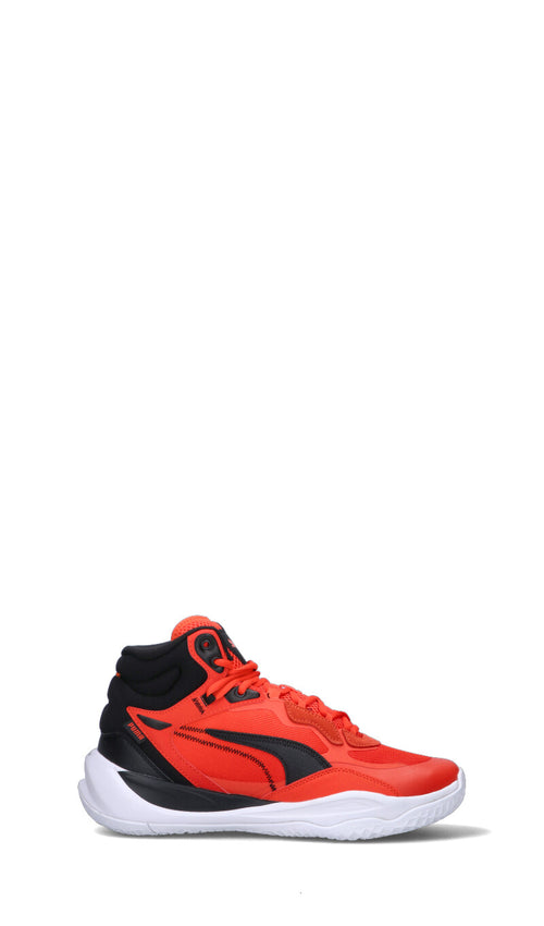 PUMA PLAYMAKER PRO MID Scarpa basket uomo rossa/nera