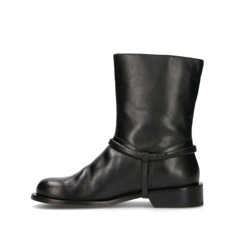 JVAM Tronchetto donna nero in pelle