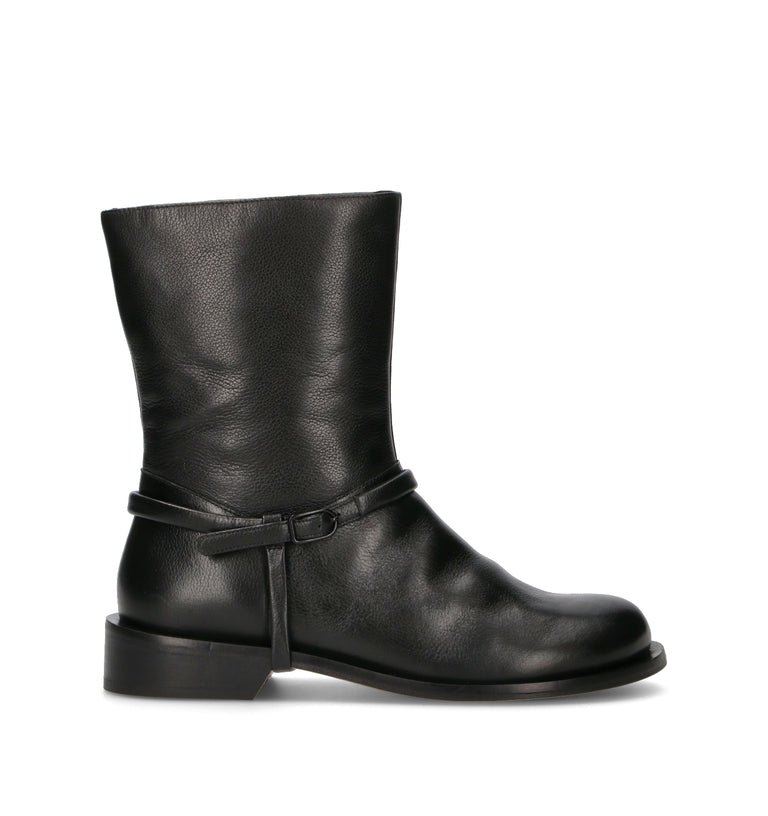 JVAM Tronchetto donna nero in pelle