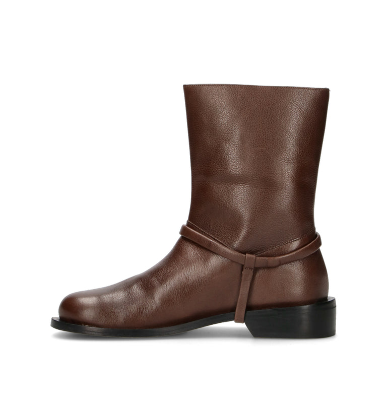 JVAM Tronchetto donna marrone in pelle