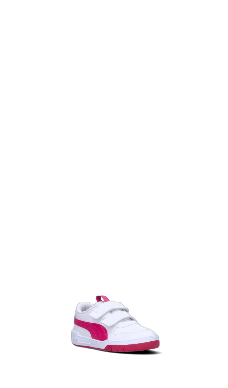 PUMA MULTIFLEX SL V PS Sneaker bimbo/a bianca/rosa