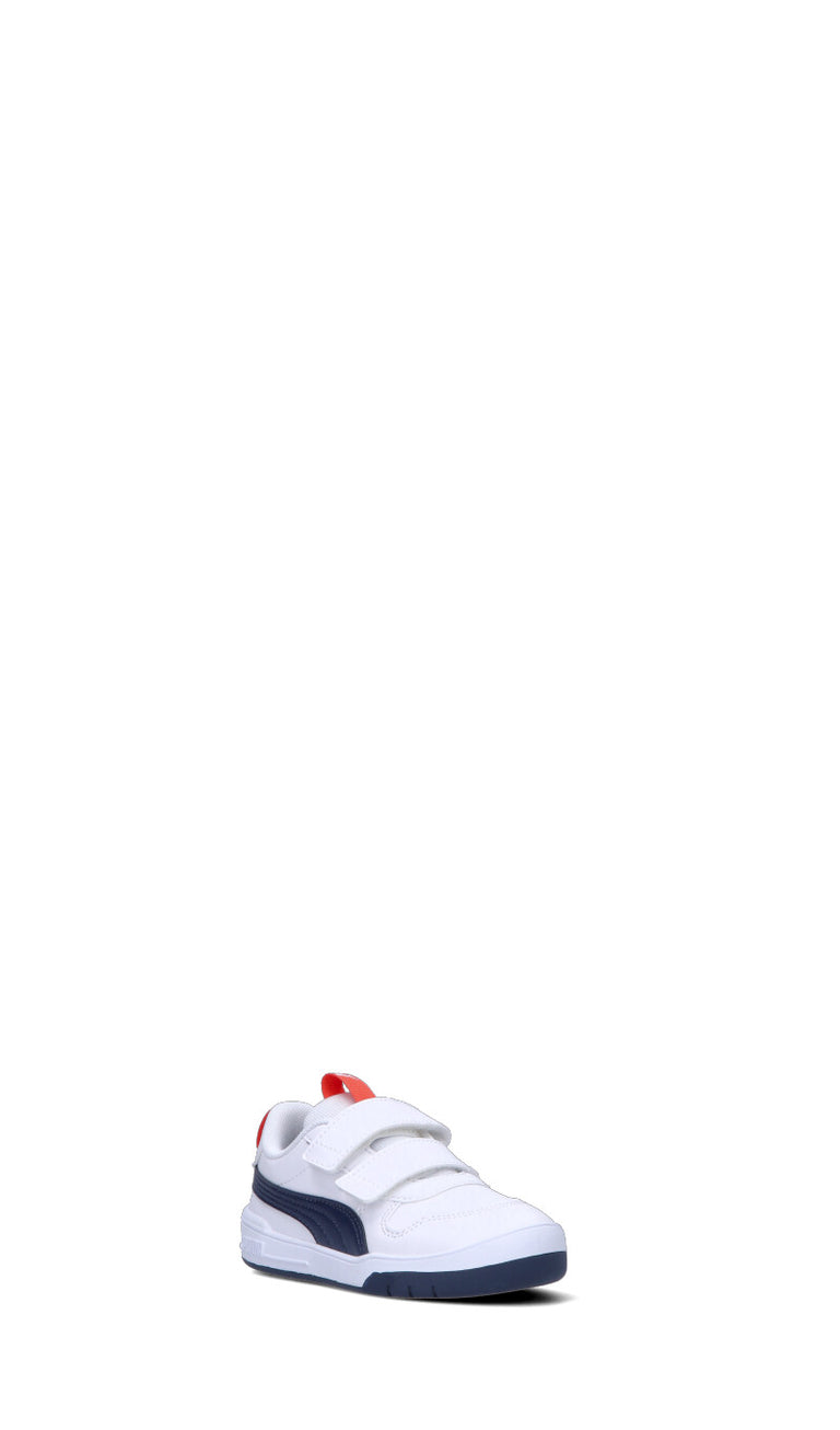 PUMA MULTIFLEX SL V INF Sneaker bimbo/a bianca/blu