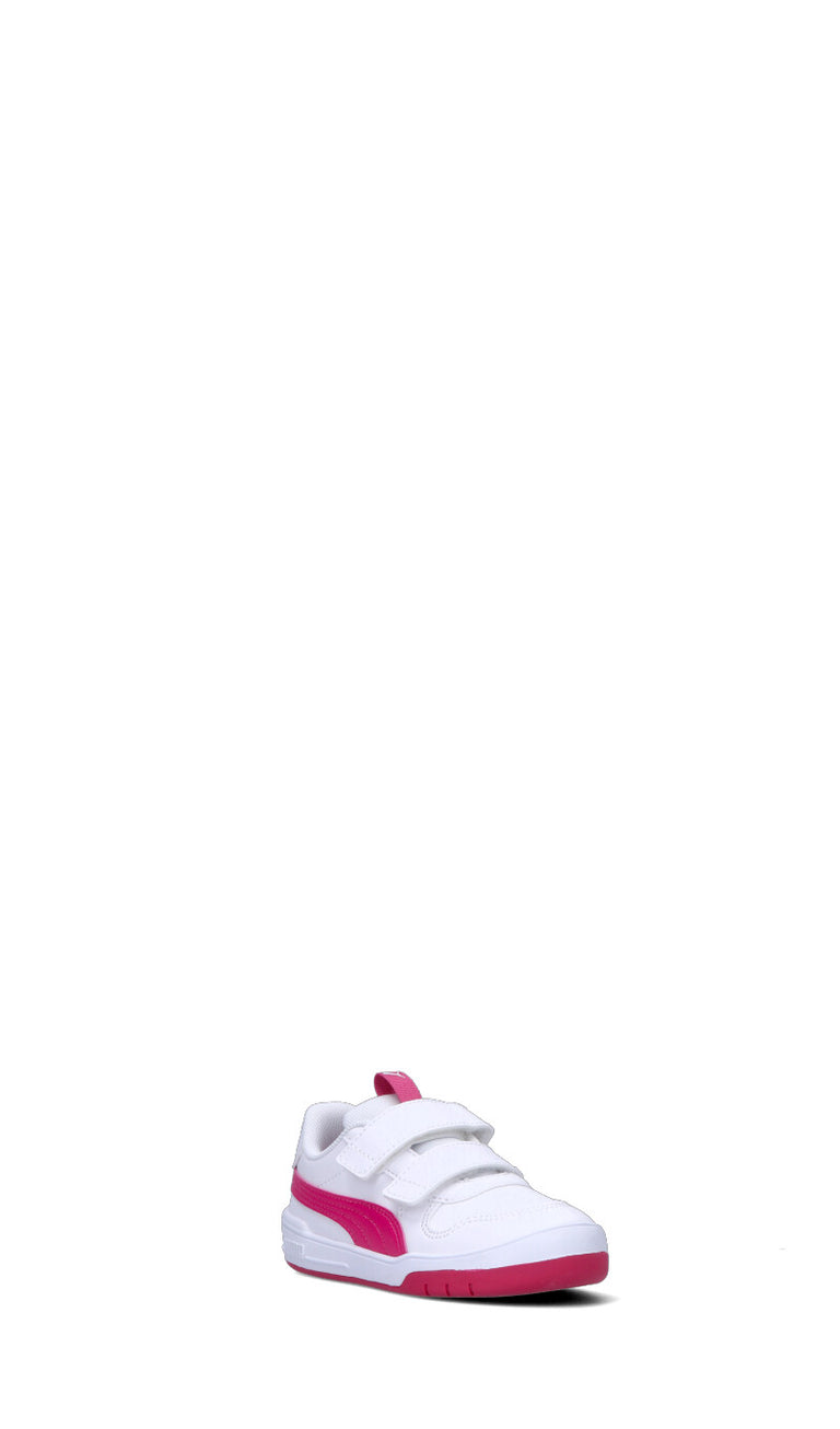 PUMA MULTIFLEX SL V INF Sneaker bimbo/a bianca/rosa