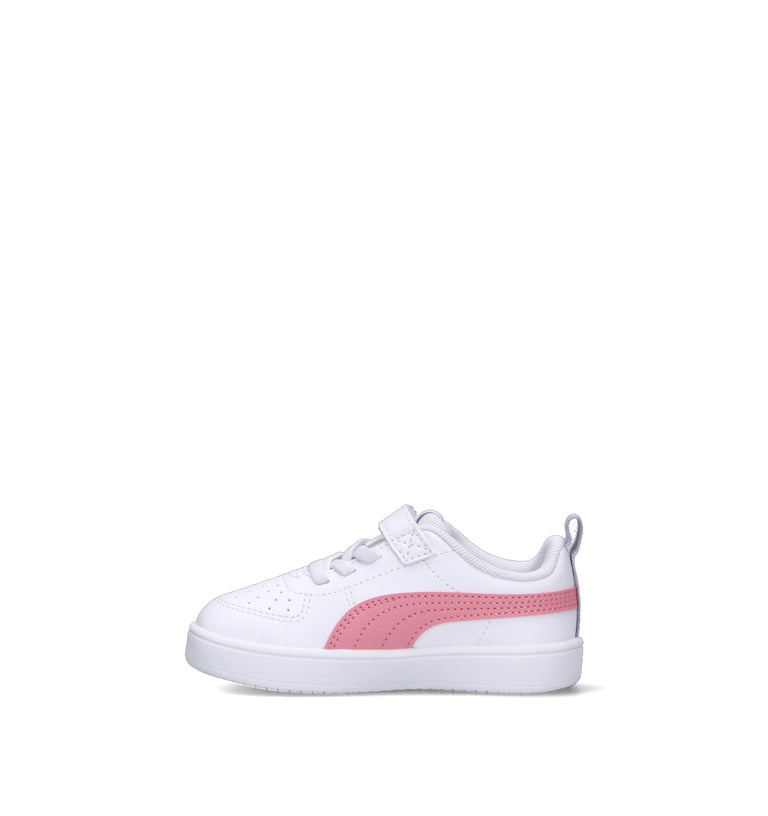 PUMA RICKIE AC + Inf Sneaker bimba bianca/rosa