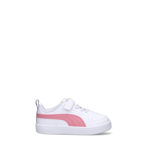 PUMA RICKIE AC + Inf Sneaker bimba bianca/rosa