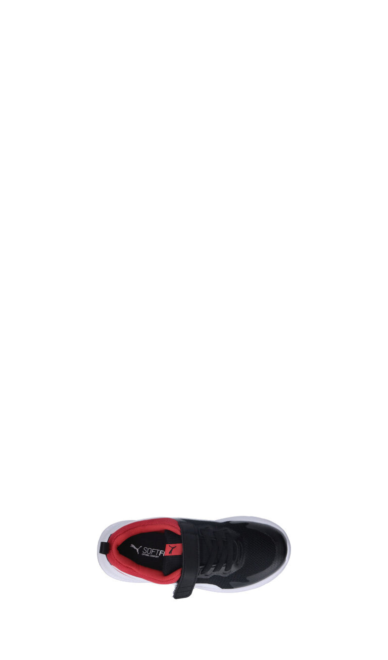 PUMA - EVOLVE RUN MESH AC + PS Sneaker bimbo nera/bianca/rossa
