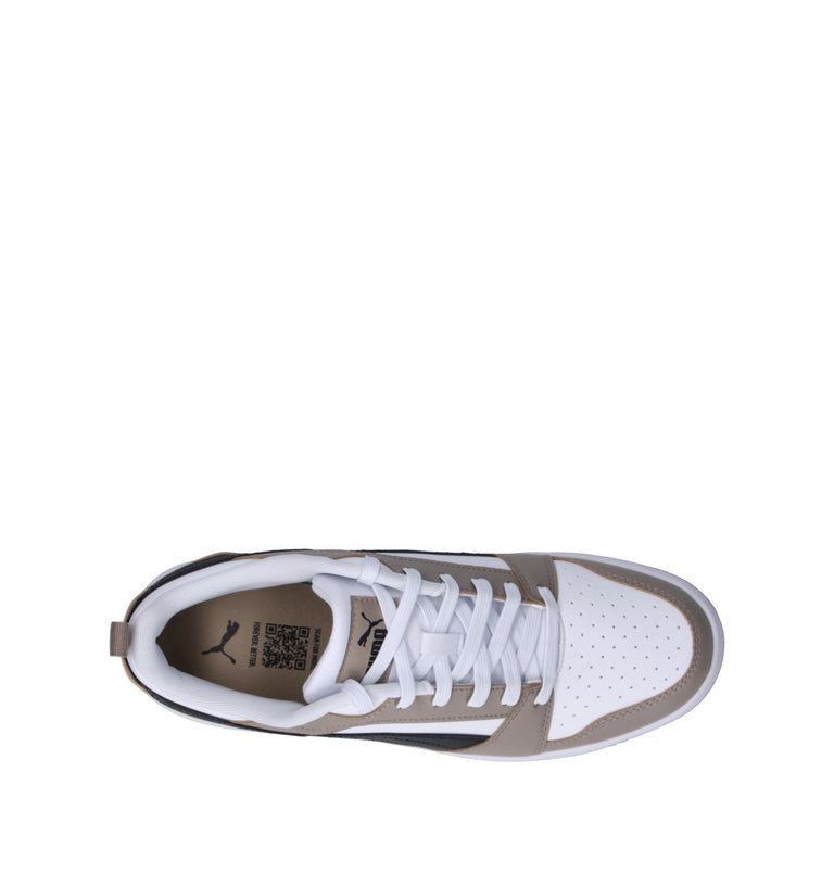 PUMA REBOUND V6 LOW Sneaker uomo bianca/grigia