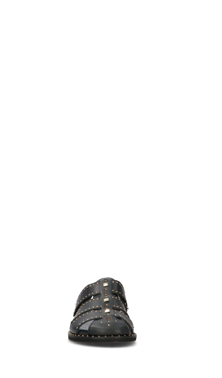 EKP Ciabatta donna nera in pelle