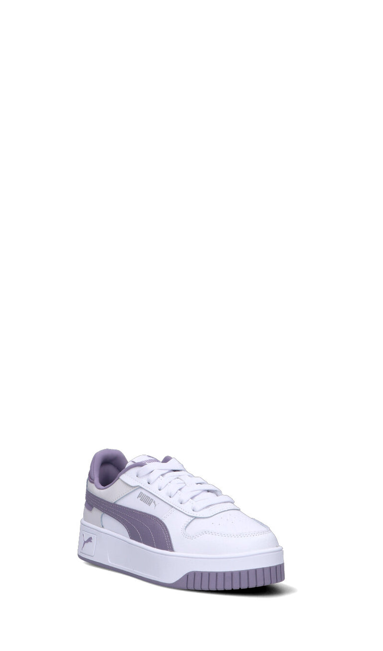 PUMA - CARINA STREET JR Sneaker ragazza bianca/lilla in pelle