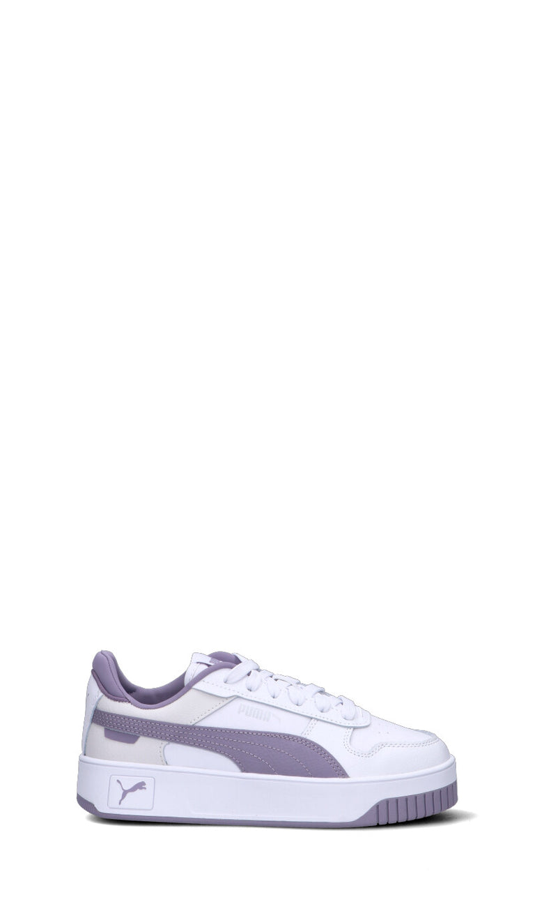 PUMA - CARINA STREET JR Sneaker ragazza bianca/lilla in pelle