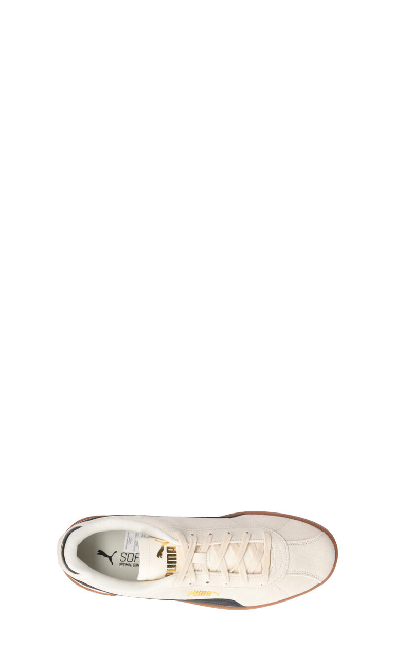 PUMA - CLUB II Sneaker uomo bianca/nera in suede