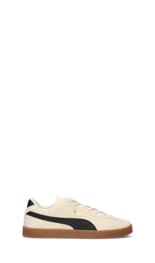 PUMA - CLUB II Sneaker uomo bianca/nera in suede