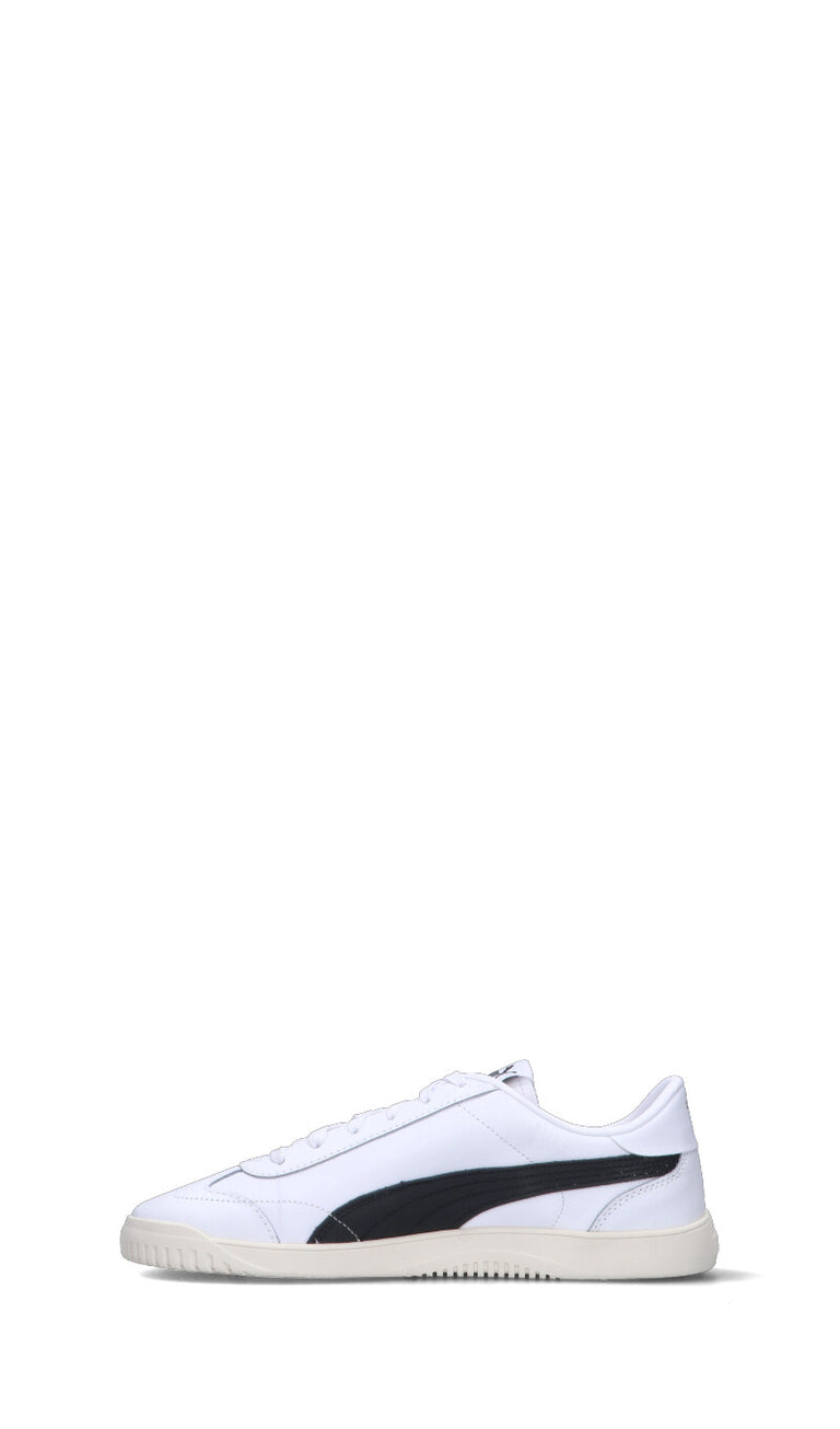 PUMA - CLUB 5V5 JR Sneaker ragazzo bianca/nera in pelle