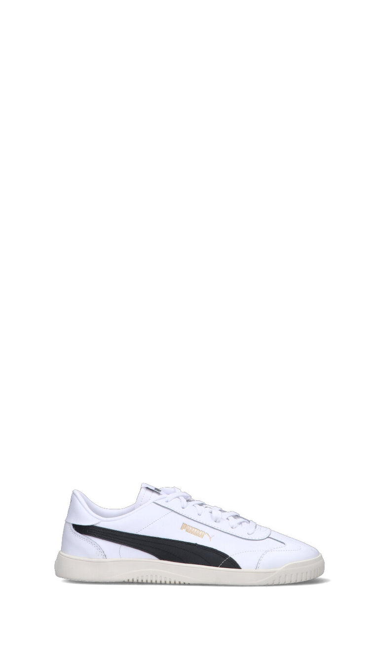 PUMA - CLUB 5V5 JR Sneaker ragazzo bianca/nera in pelle