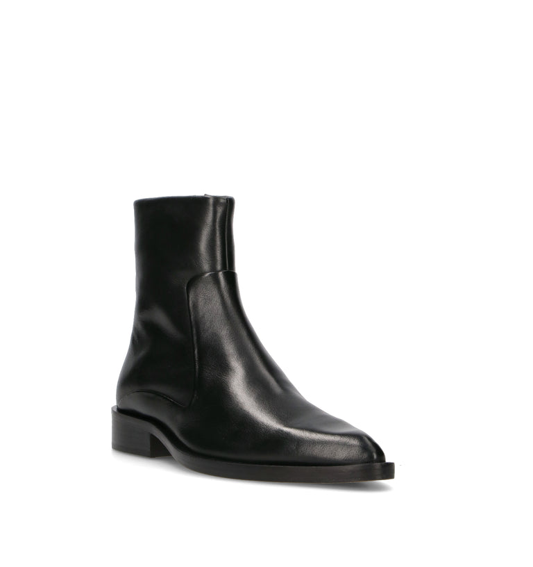JVAM Tronchetto donna nero in pelle