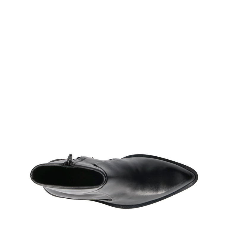 JVAM Tronchetto donna nero in pelle