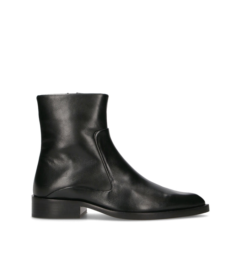 JVAM Tronchetto donna nero in pelle