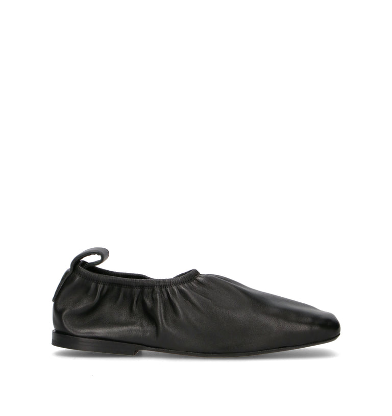 JVAM Ballerina donna nera in pelle