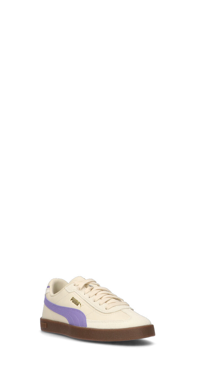 PUMA CLUB II ERA JR Sneaker ragazza panna/lilla