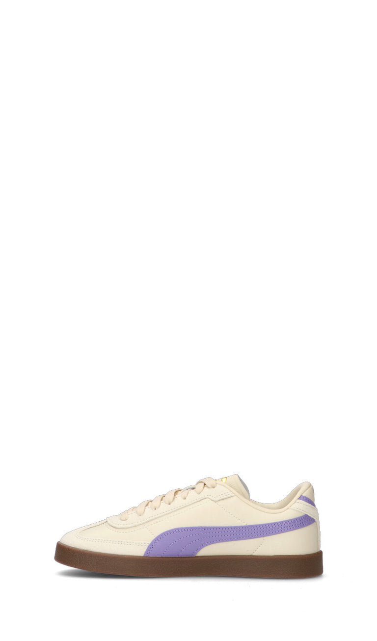 PUMA CLUB II ERA JR Sneaker ragazza panna/lilla