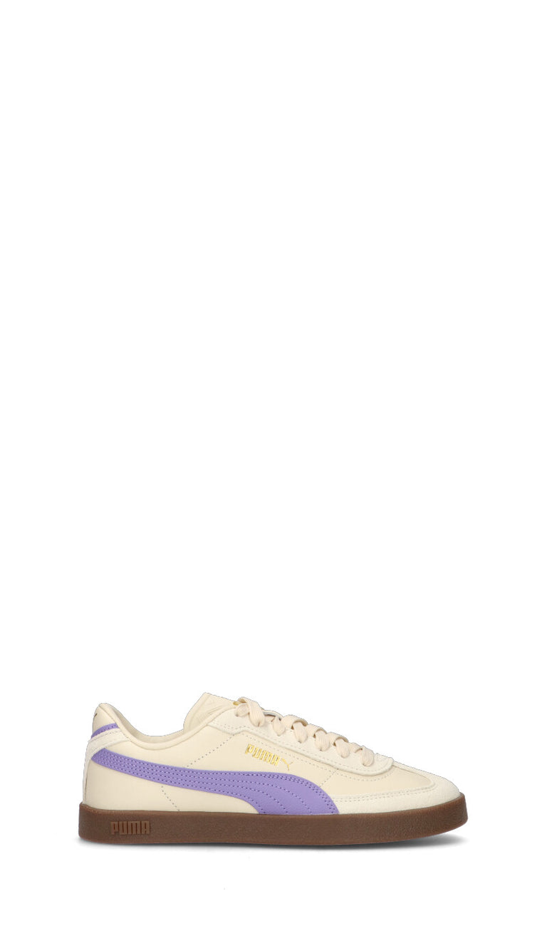 PUMA CLUB II ERA JR Sneaker ragazza panna/lilla