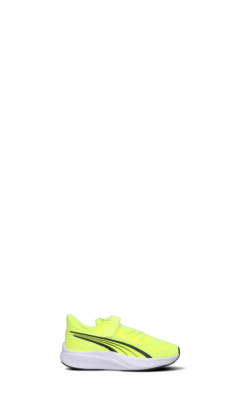 PUMA POUNCE AC + INF Scarpa running bimbo gialla