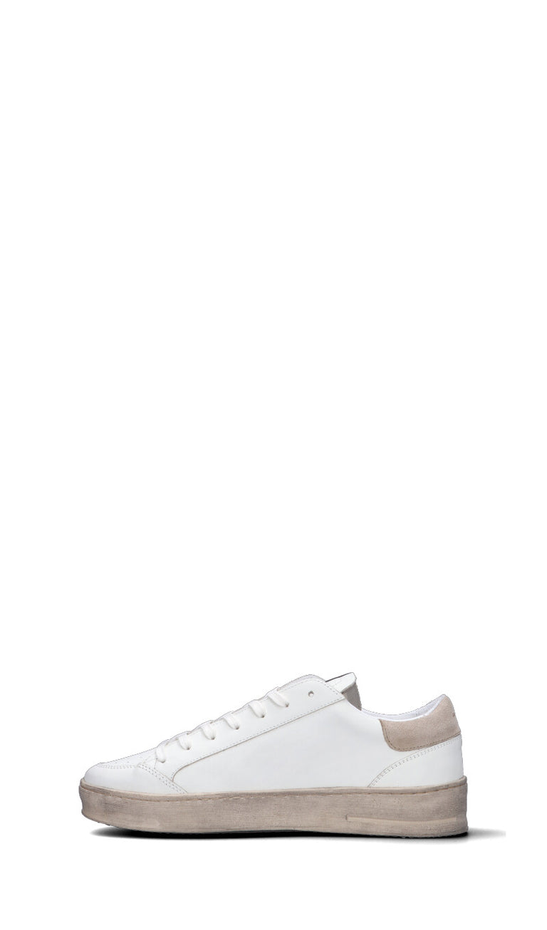 AMA-BRAND Sneaker uomo bianca/beige in pelle