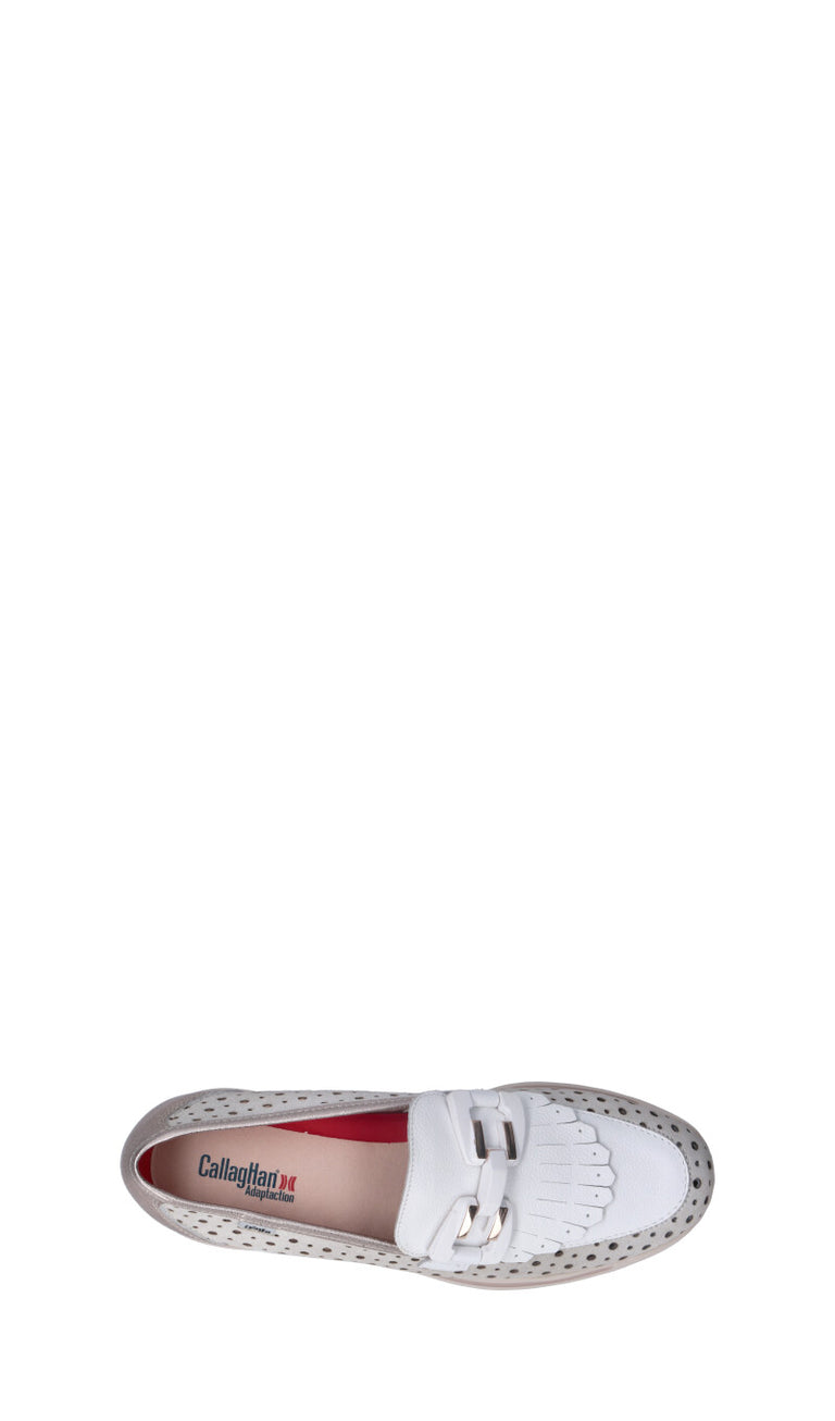 CALLAGHAN Mocassino donna beige in pelle