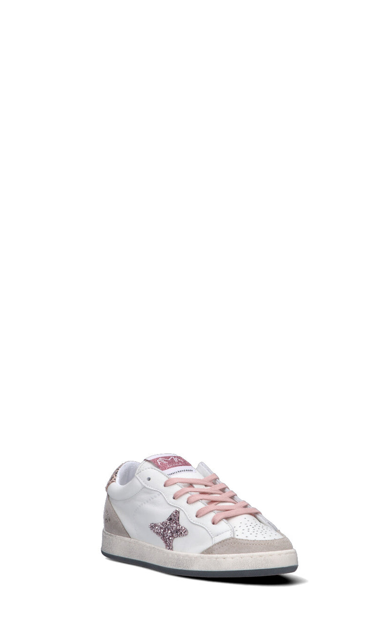 AMA-BRAND Sneaker donna bianca in pelle