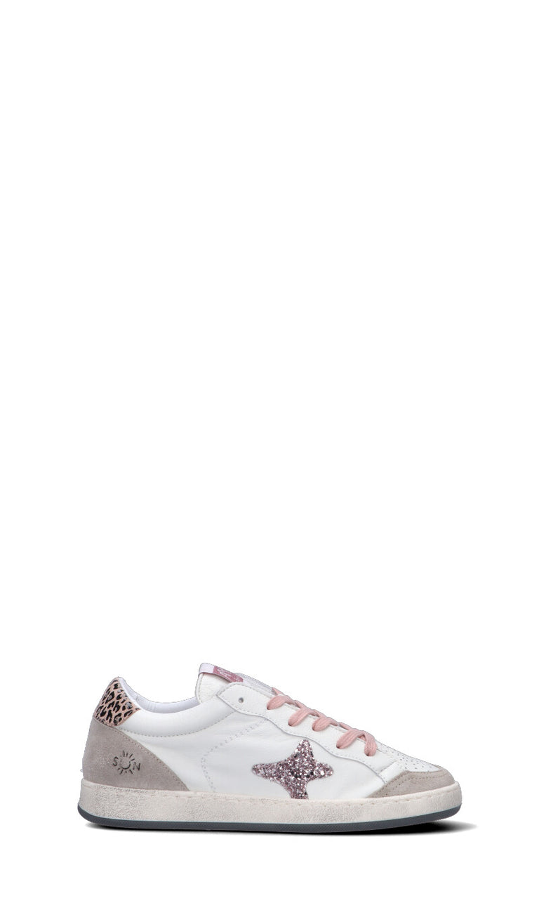 AMA-BRAND Sneaker donna bianca in pelle