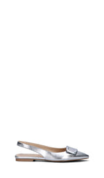 REBECCA VAN DIK Slingback donna argento