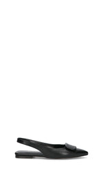 REBECCA VAN DIK SLingback donna nera